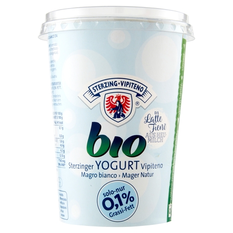 Yogurt Biologico Bianco Magro, 500 g